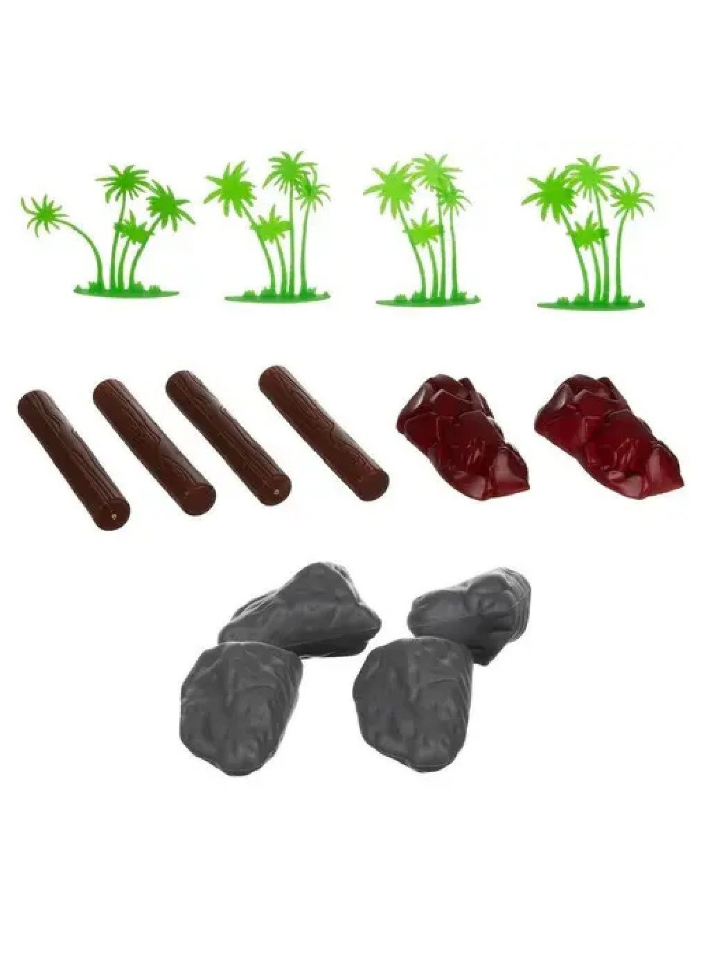 Большой игровой развивающий обучающий комплект набор фигурок животных в кейсе для детей малышей (478799-Prob) Unbranded (312149487)