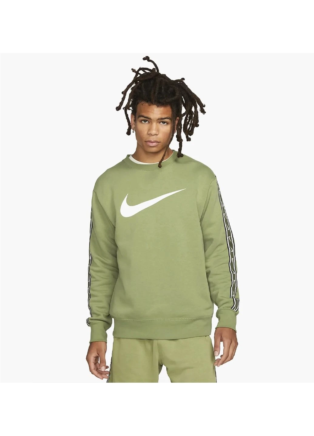 Свитшот мужской Repeat Sw Pk Jogger Olive Dx2029-334 Nike (364662434)