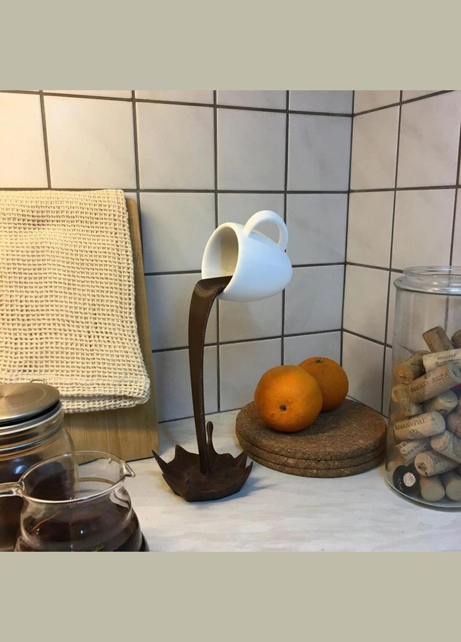 Статуетка Чашка з кавою. Фігурка для інтер'єру 15 см RESTEQ (315797185)