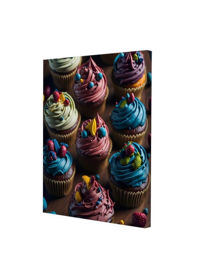 Набір постерів Веселкові мафіни (PS-128) 3 шт в наборі Riviera Blanca (303136091)