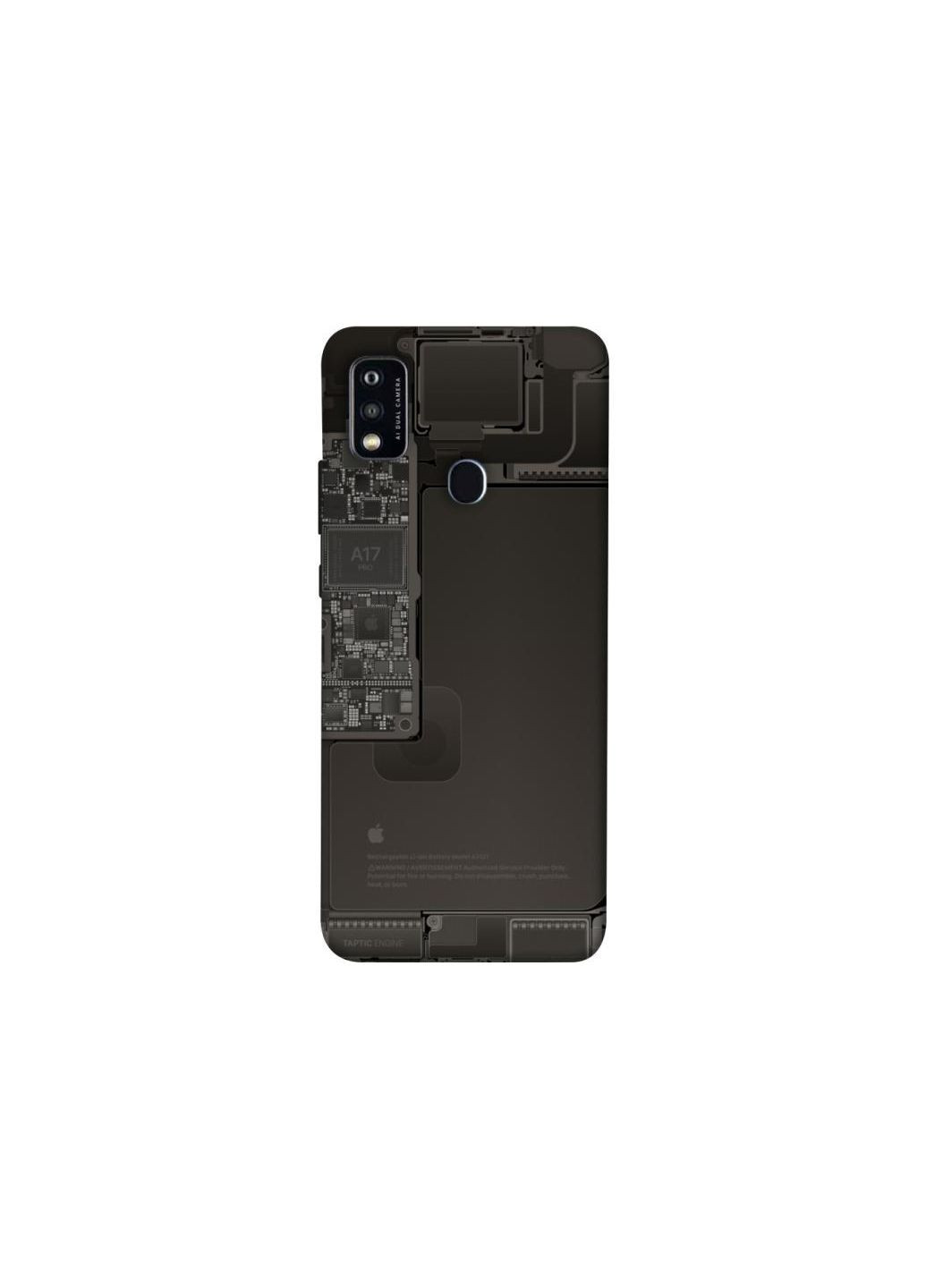 Чохол на ZTE Blade A51 iPhone 17 Frontalka (354687671)