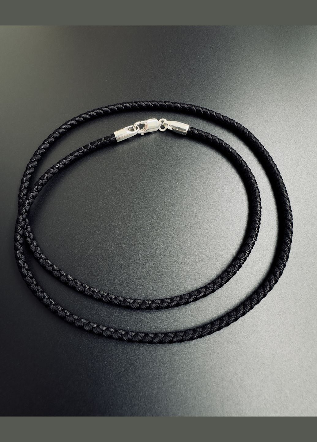 Ювелірний шнурок зі срібним замком Family Jewelry House (322648792)