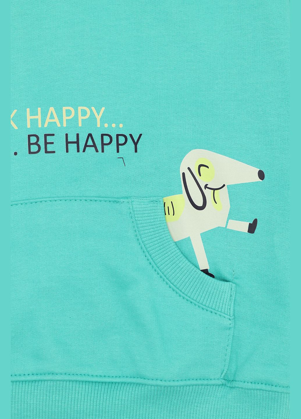 Yuki свитшот для мальчика цвет мятный cb-00271952 мятный трикотаж