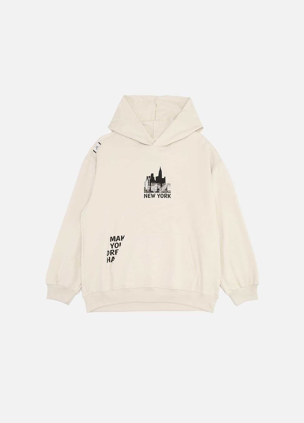 Худі для хлопчика колір молочний ЦБ-00270888 Divonette (321985491)