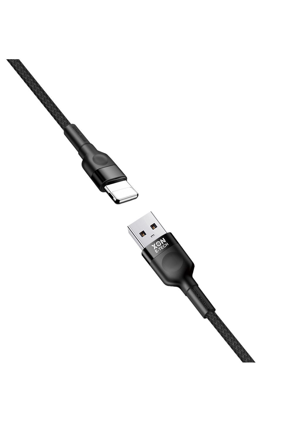 Кабель XON SmartCable Type-A - Lightning 3A 3м UniLink (SC30CL3A3B 3367) Чорний XON E-Tech (352201967)