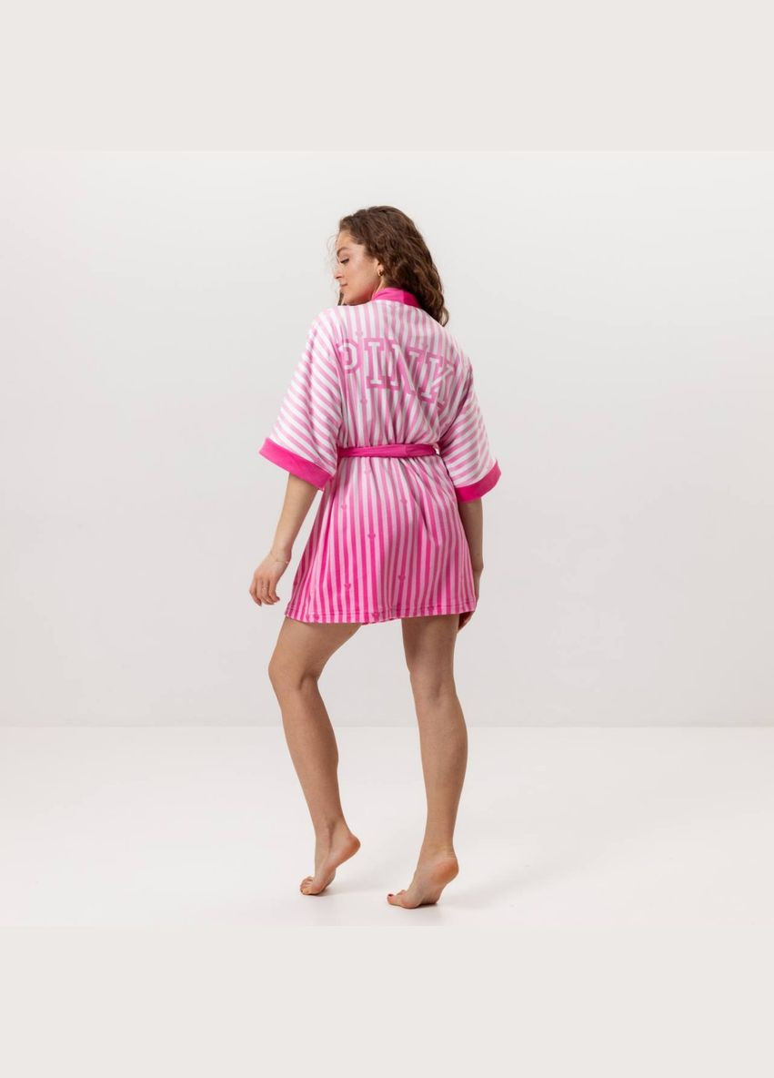 Халат жіночий з плюшевого велюру Victoria's Secret Pink 3433_S 16015 S FlexDress (336767063)
