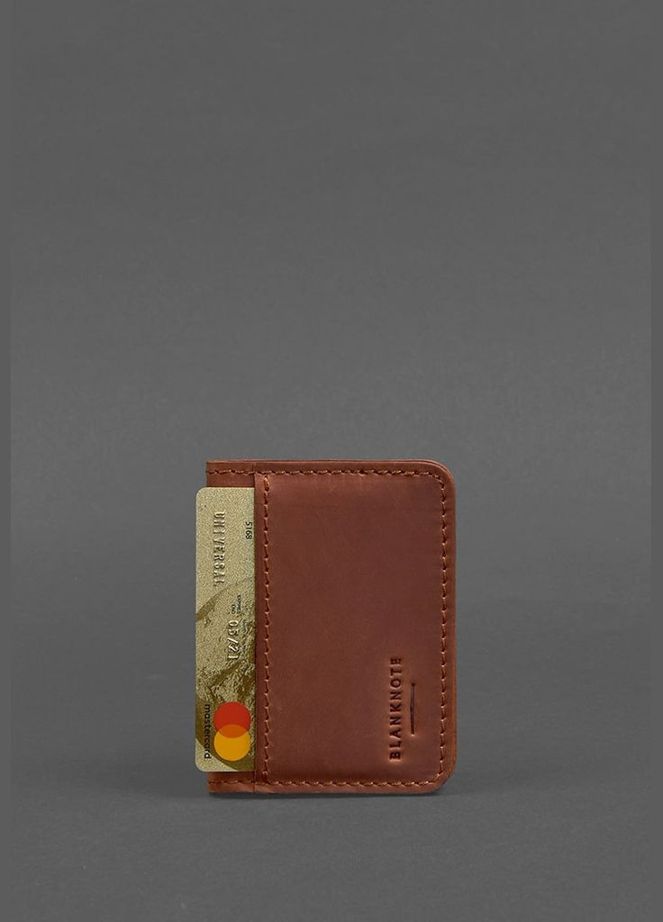 Шкіряна обкладинка для ID- паспорта і водійських прав 4.0 світло-коричнева (A-027469) BlankNote (328444828)