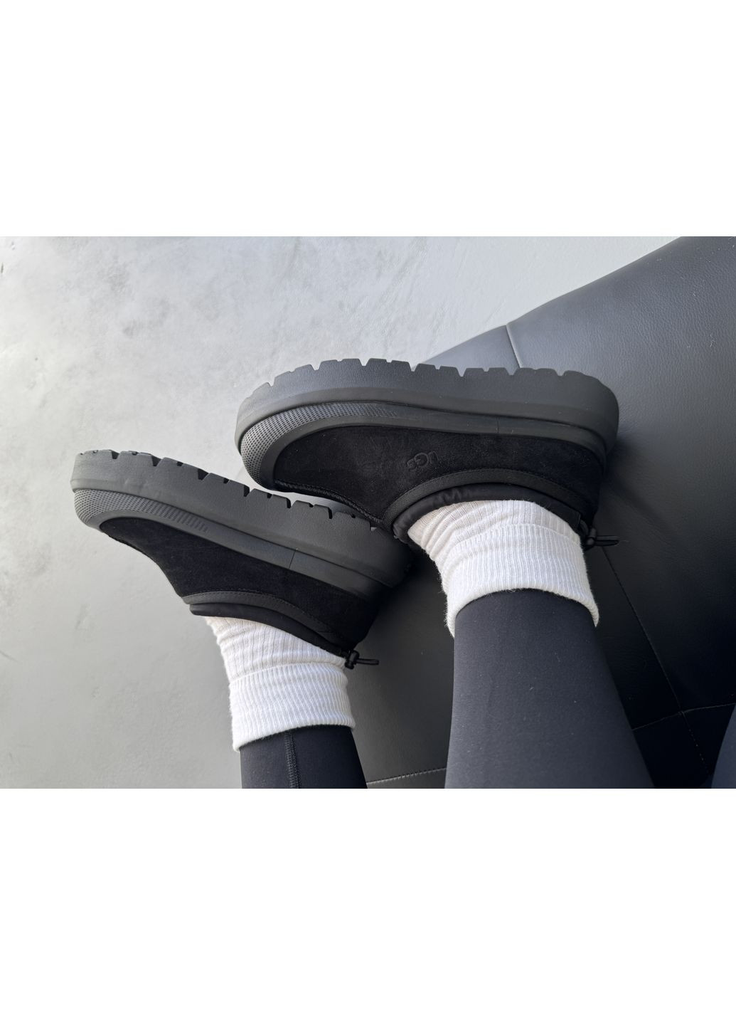Кросівки жіночі і чоловічі UGG Tasman Weather Hybrid Slipper Black | Угі Тасман Гібрид чорні No Brand чорні демісезони (371995090)