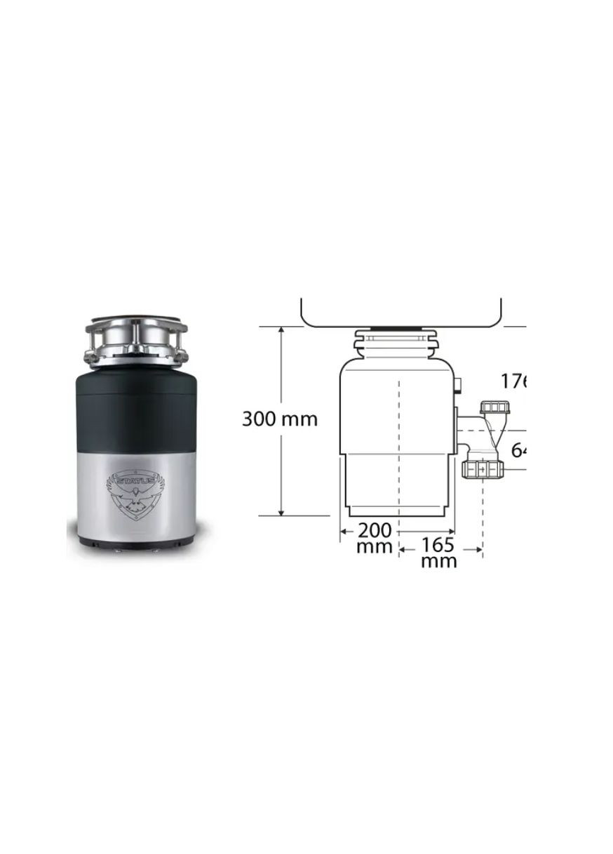 Измельчитель пищевых отходов STATUS Premium 100 Nett (349512641)