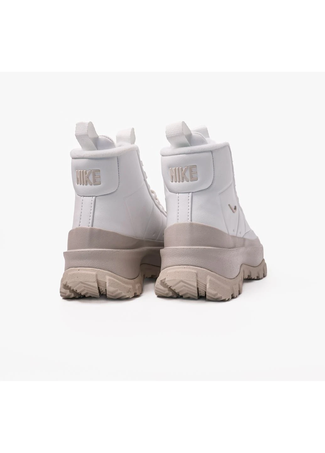 Осенние черевики wmns blazer mid roam white/beige fq9065-100 Nike