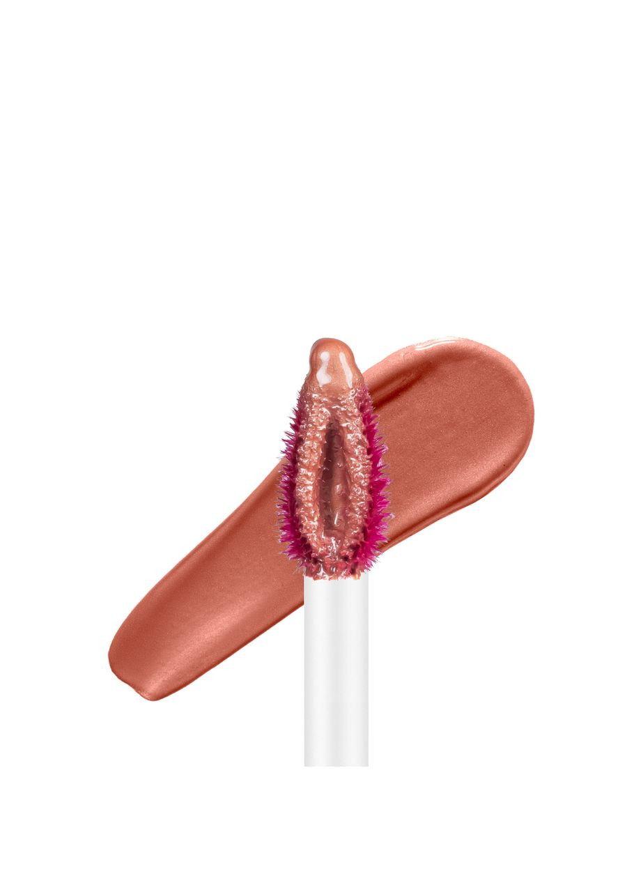 Блеск тинт для губ Soft Tint Lipgloss (NP802), 002 Бежевый Neverti (327107408)