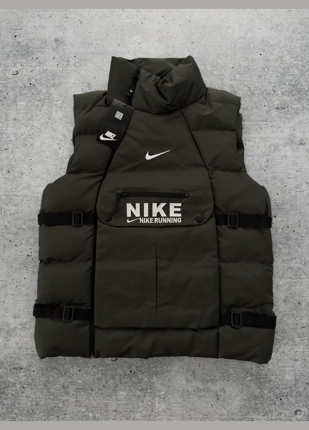 Жилет NK хаки K No Brand (341284622)