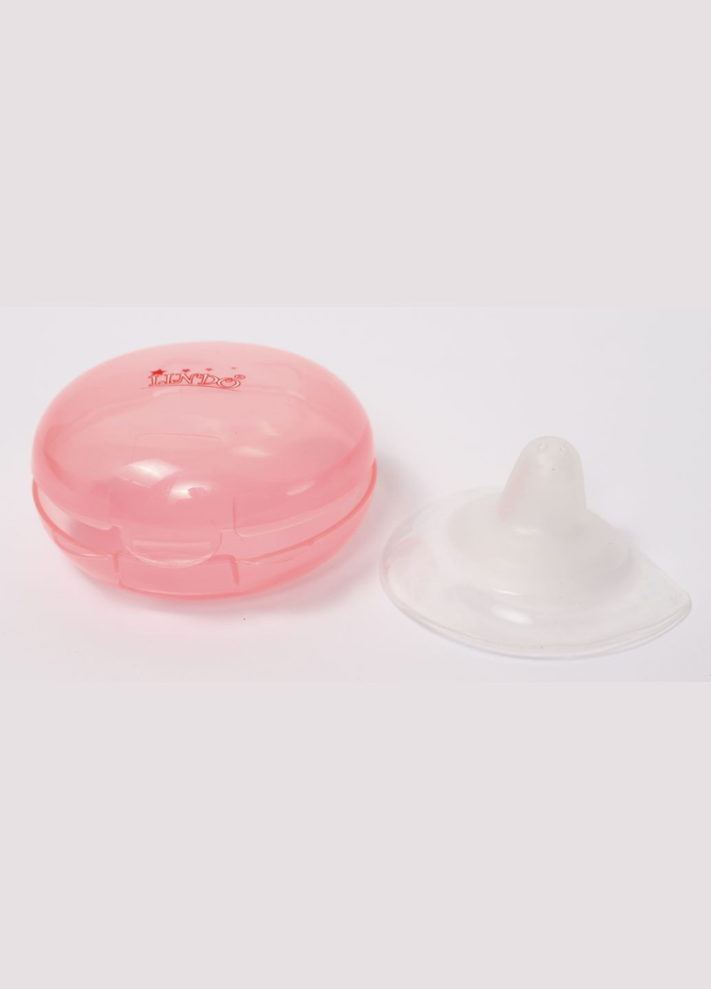 Накладки для грудей, силіконові, в контейнері, корал (Li 802 троянд) Lindo Li 802 роз (336492460)