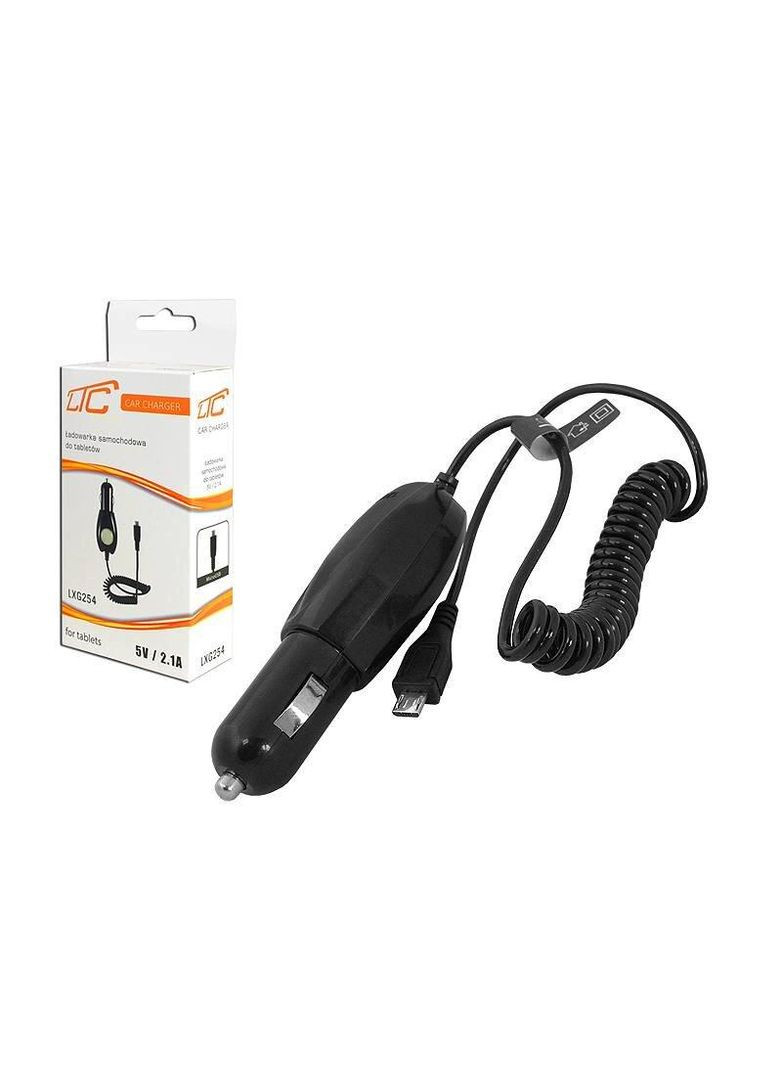 Автомобильное зарядное устройство для LTC micro USB 2.1A 5V 1.2м в прикуриватель LXG254 No Brand (342100791)