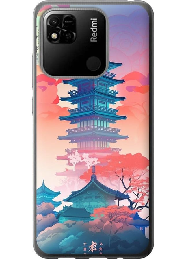 2D пластиковый чехол 'Япония монастырь' для Endorphone Xiaomi Redmi 10A (278237070)