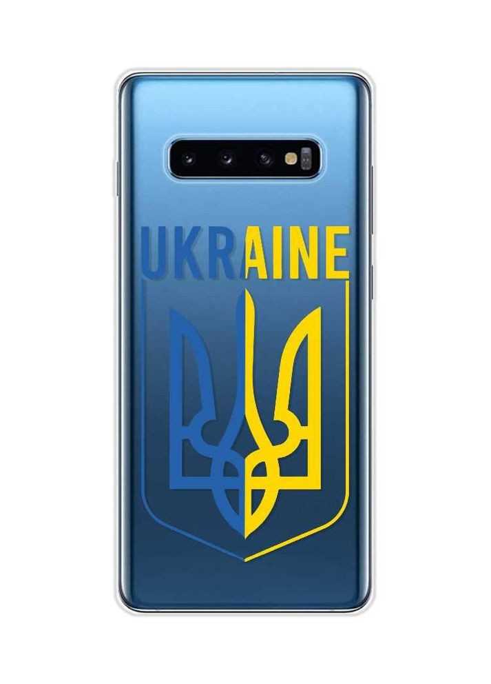 Чехол на Samsung Galaxy S10 Plus:: Тризуб (патриотический принт 254) Creative (360670119)