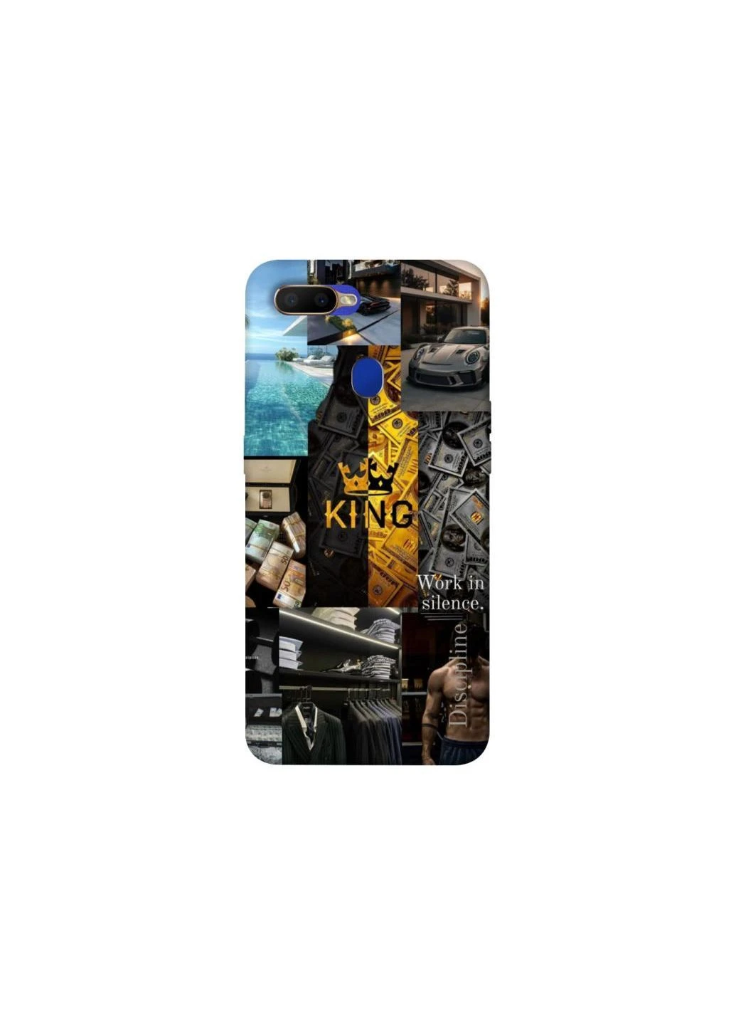 Чехол на Oppo A5s King collage Frontalka (393243952)