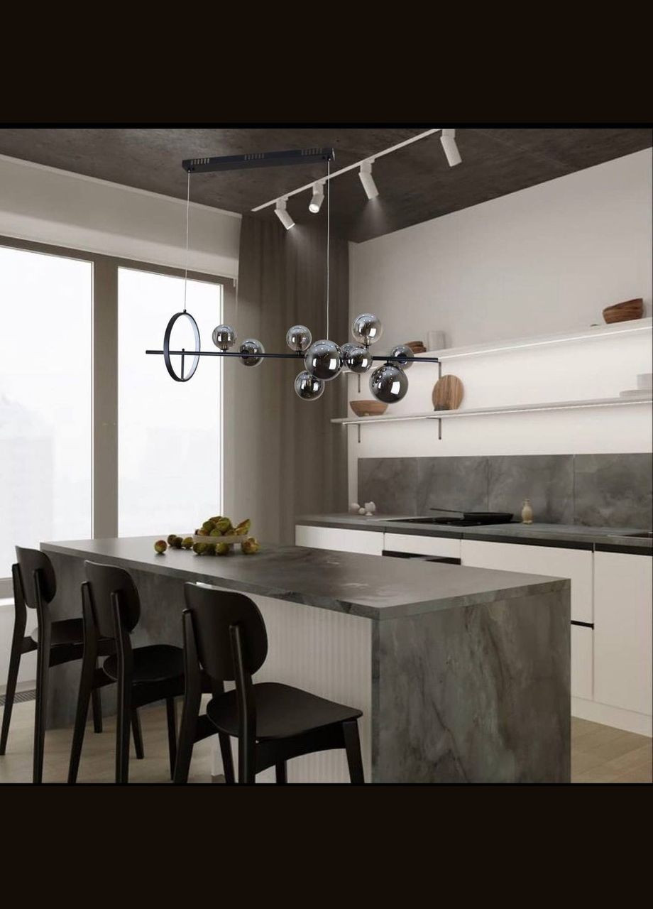 Люстра P488/7BK Прометей 060459 (316463173)