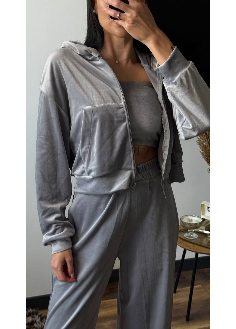 Велюровий костюм трійка Osoblyva (357531544)