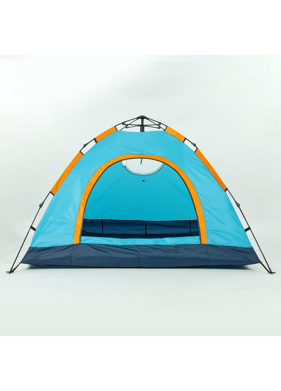 Намет-автомат з автоматичним каркасом чотиримісний для туризму SP-TY-0537 колір блакитний (TY-0537) SP-Sport (361436024)