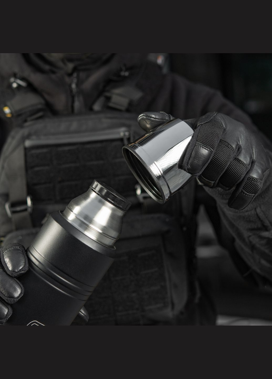 Термос 750 мл черный/нерж. M-TAC (303262592)