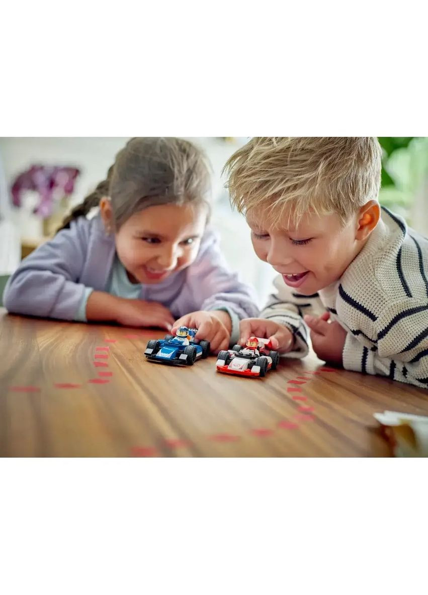 Конструктор City Bolides F1 Williams Racing та Haas F1, 92 деталі () Lego 60464 (328394005)