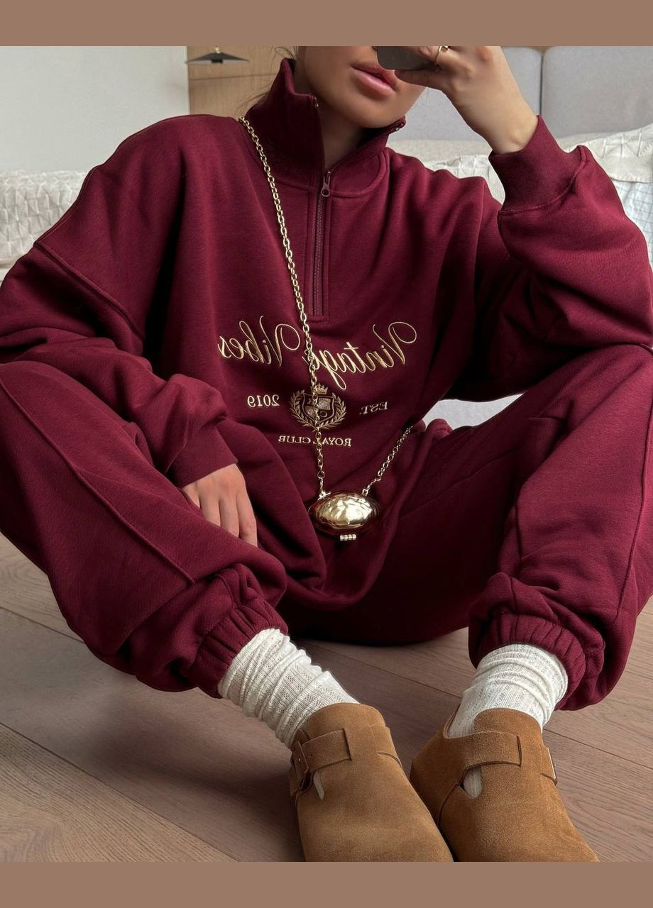 Костюм жіночий спортивний з написом No Brand (316039010)