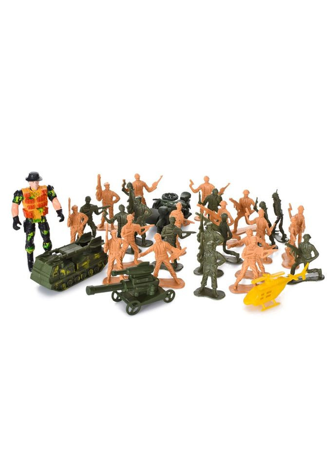 Дитячий набір солдатиків CY4149B-B, військова техніка, з транспортом No Brand (354774021)