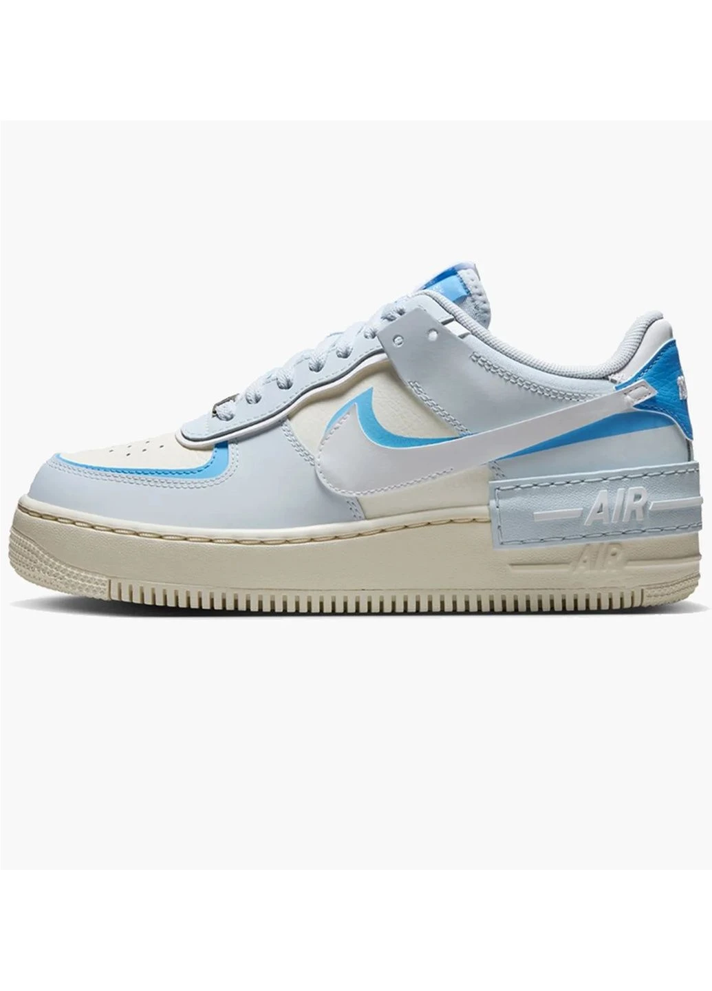 Кросівки жіночі Air Force 1 Light Blue Nike блакитні (381378312)