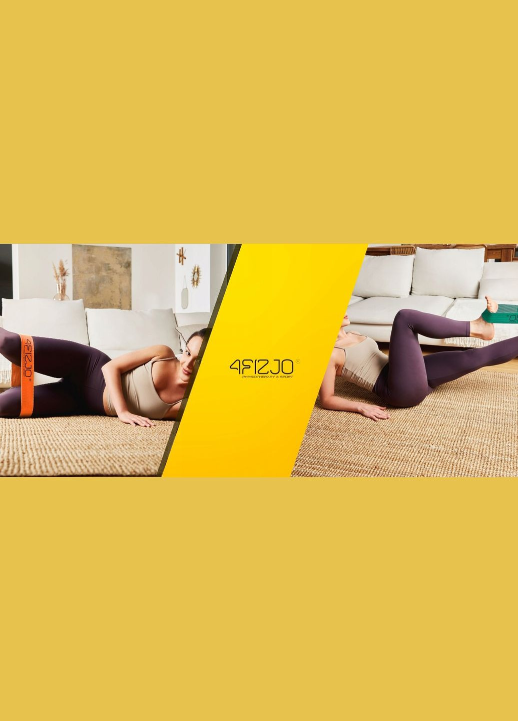 Набір резинок для фітнесу із тканини Flex Band 3 шт 115 кг 4FIZJO 4FJ0126 (275653846)