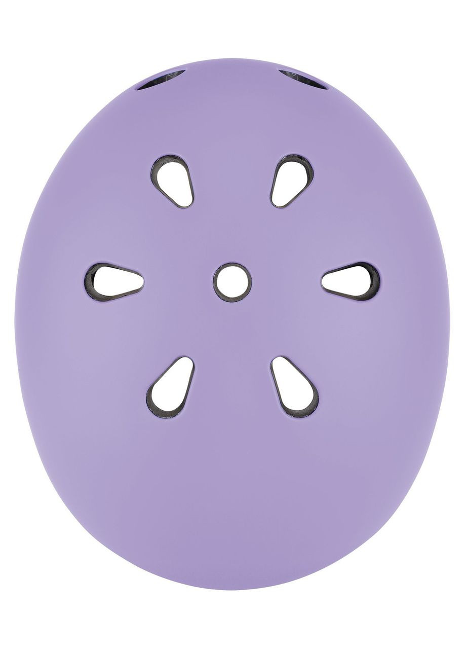 Шлем защитный детский Go Up Lights лавандовый с фонариком 45-51см (506-103) Globber (315493147)