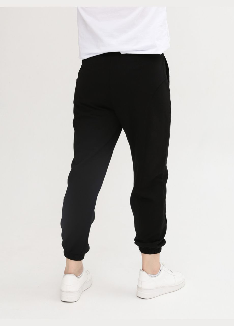Спортивні штани жіночі чорні джоггери тонкі MDG джогер (294755944)