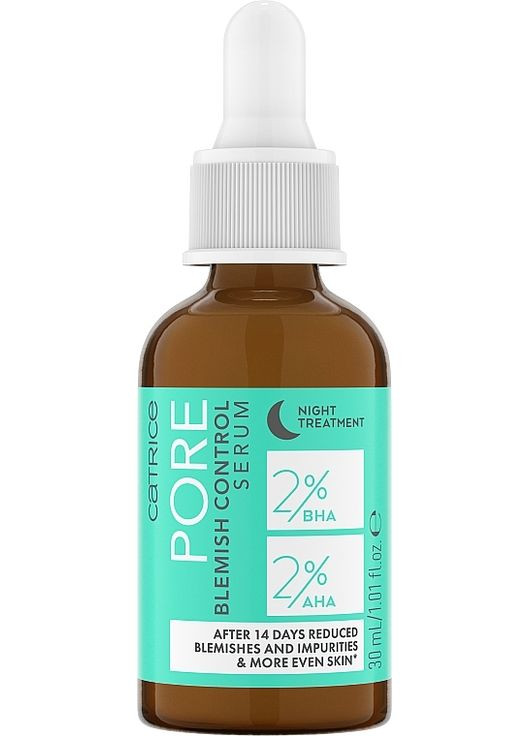 Нічна сироватка для зменшення пор Pore Blemish Control Serum Night Treatment 30ml (1146399-3370551) Catrice (368640870)
