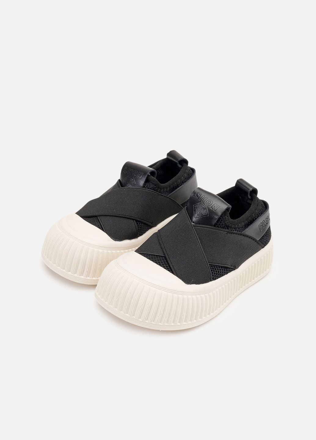 Чорні кеди для хлопчика, на платформі колір чорний цб-00266336 No Brand