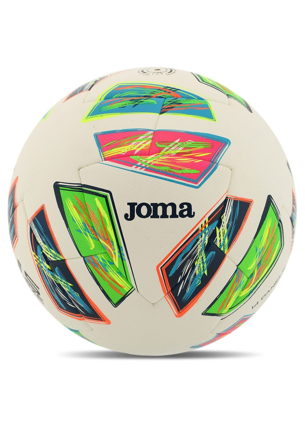 М`яч футбольний Dinamic IV Білий-Салатовий (розмір 5) 401495-023-T5 Joma (369142126)