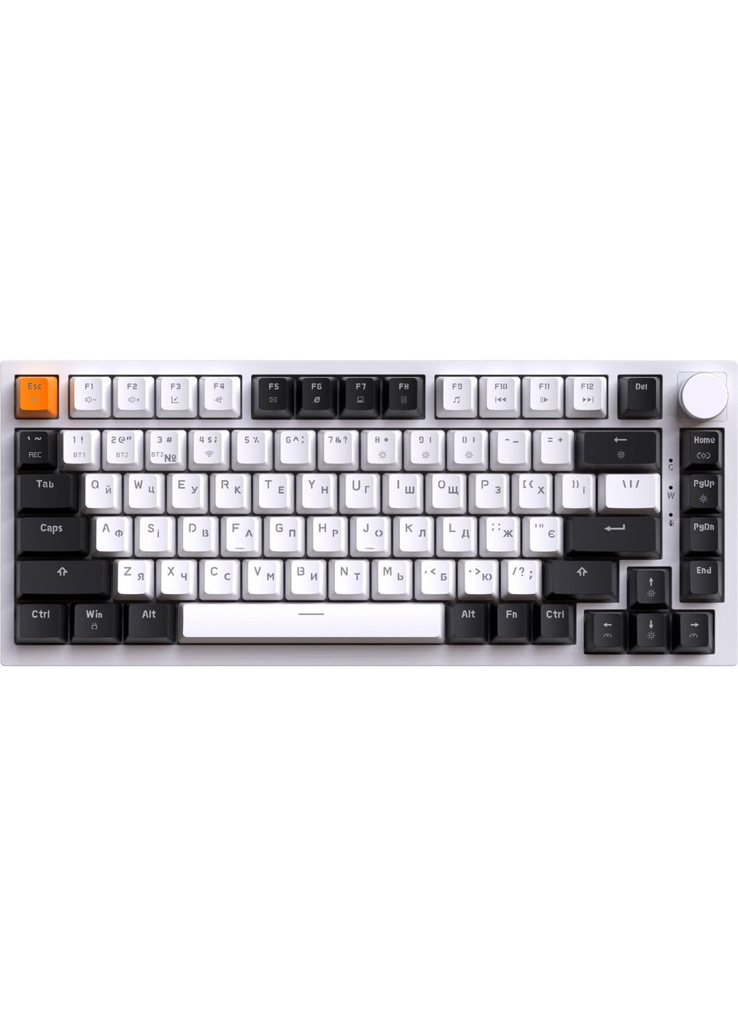 Клавіатура бездротова Asgard Valhalla MK160W Pro White GAMEPRO (356728749)