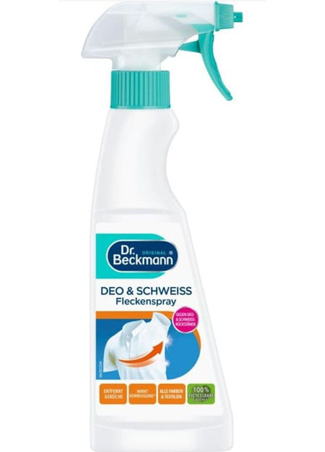 Плямовивідник Dr.Beckmann для виведення плям поту та дезодорантів Denkmit (331786974)