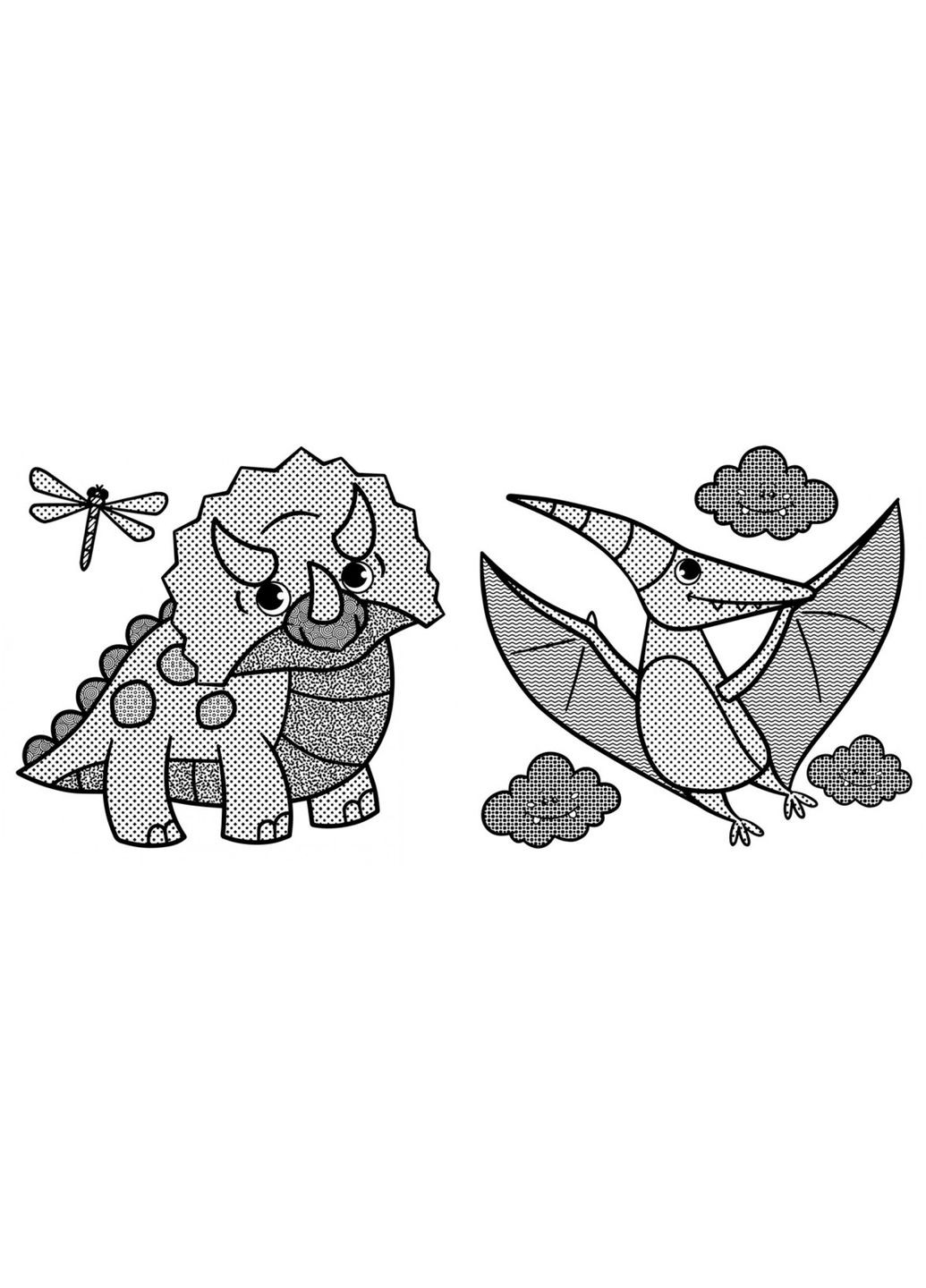 Водные раскраски с секретом. Динозаврик Кристал Бук F00027545 (361305564)