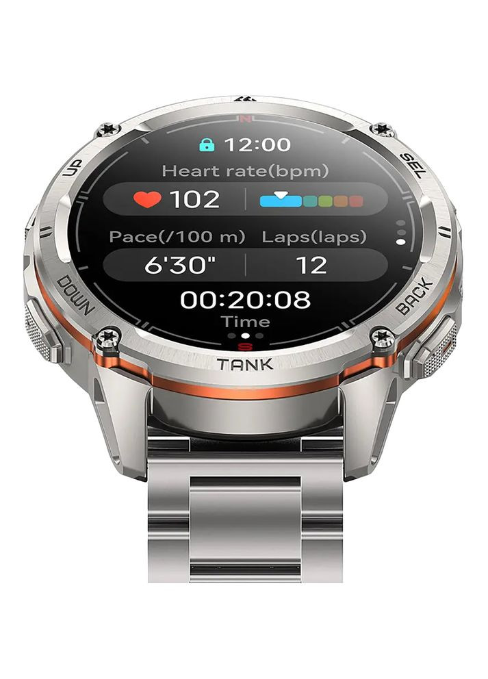 Смарт-годинник TANK T3 ULTRA 2 SE Silver Kospet (364873720)