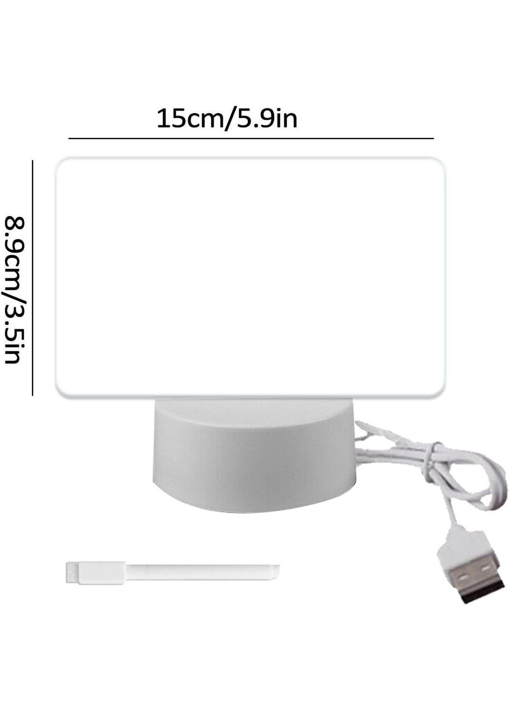 Светодиодная доска для заметок с ручкой No Brand (342099213)