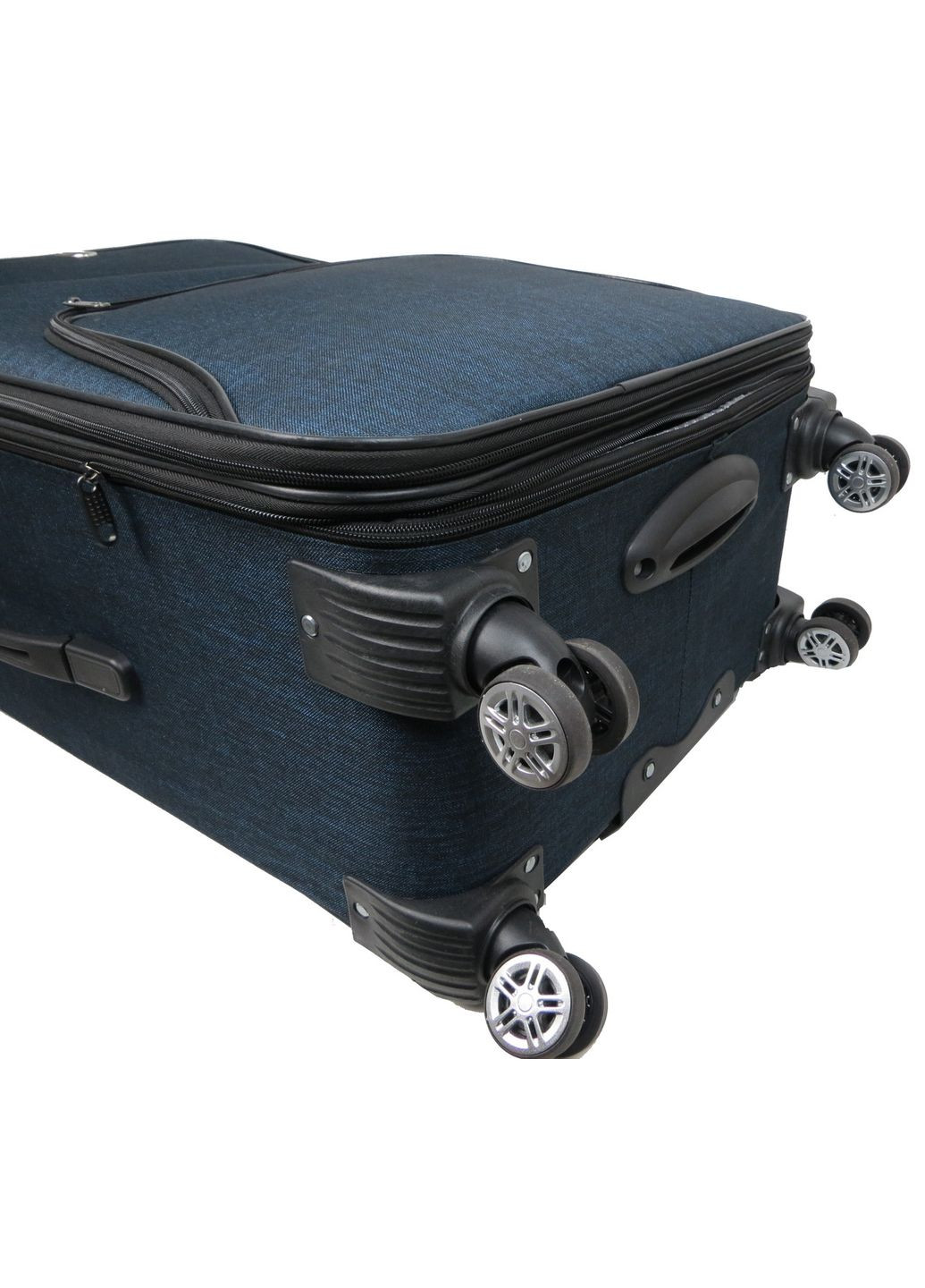 Большой тканевый чемодан на колесах 100L Gedoх, Турция синий Gedox (314851073)