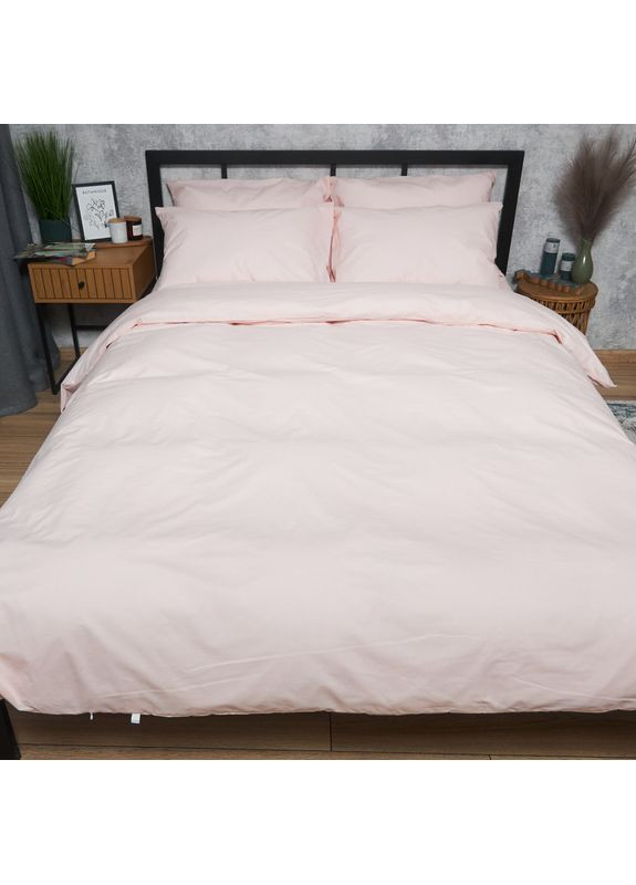 Комплект постельного белья Бязь Gold Люкс «» Полуторный Евро 160х220 наволочки 2х70х70 (MS-820006952) Moon&Star Soft Rose (356112899)