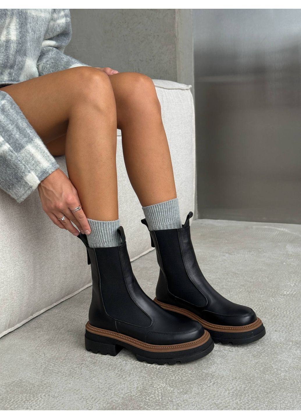 🔥 демисезонные ботинки nikart™ arcana black No Brand