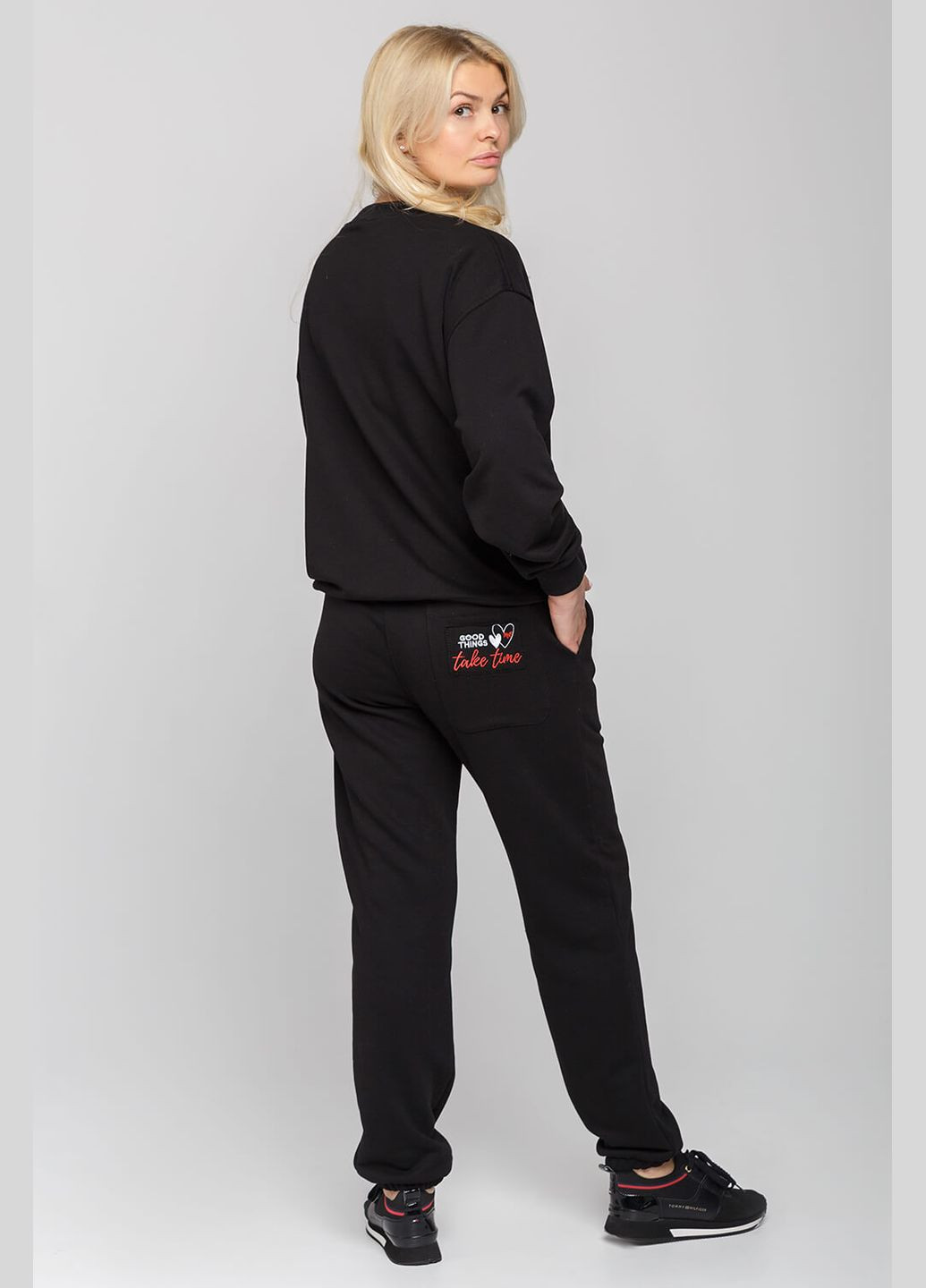 Спортивний костюм Тереза Чорний MioRichi (284235174)
