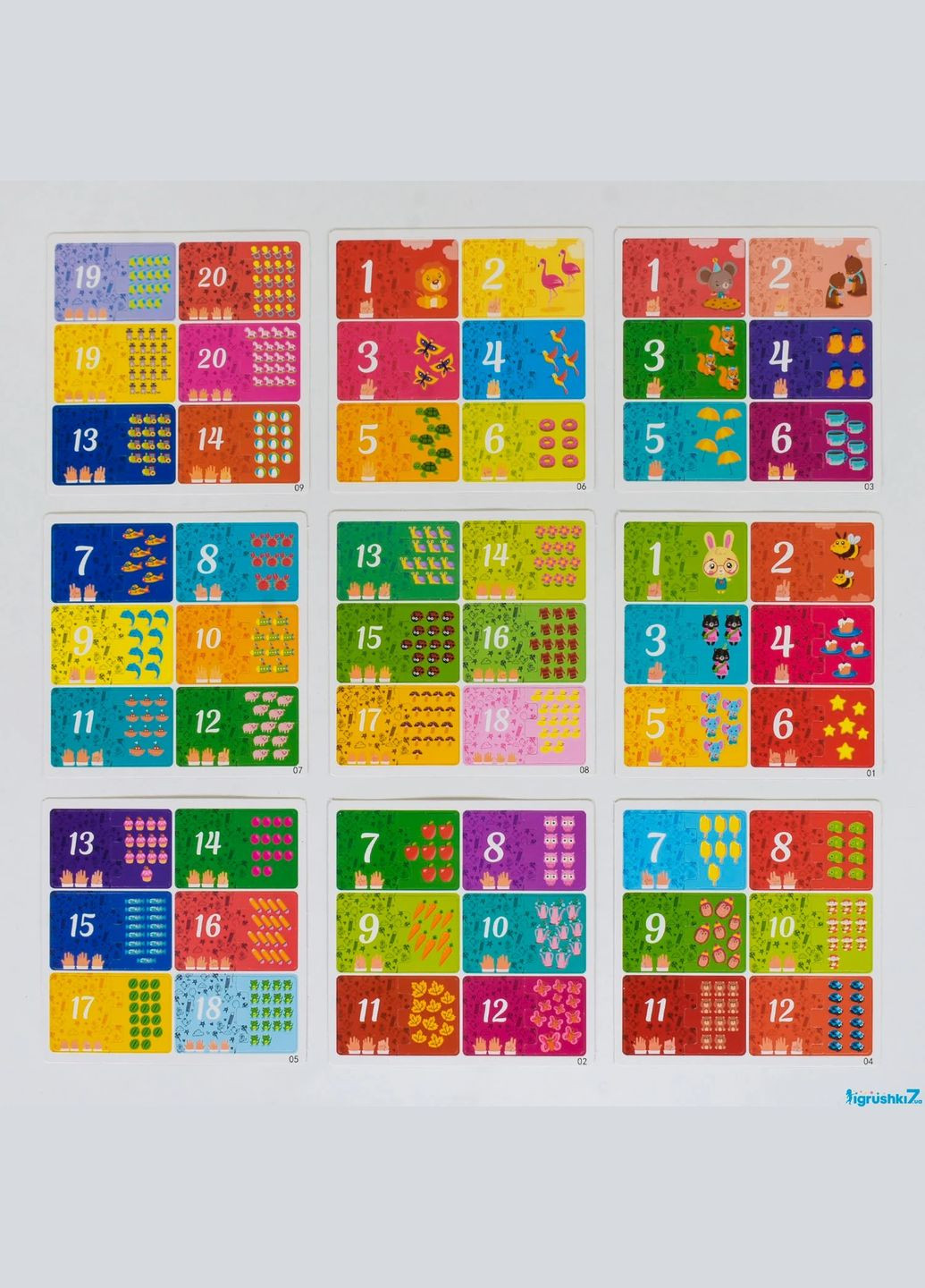 Пазлы "Цифры для малышей" 64575, в коробке (6945717432819) 4FUN Game Club (317048951)