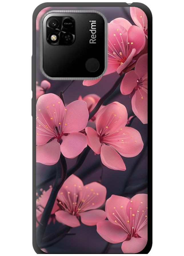 TPU чехол 'Пурпурная сакура' для Endorphone Xiaomi Redmi 10A (339101392)