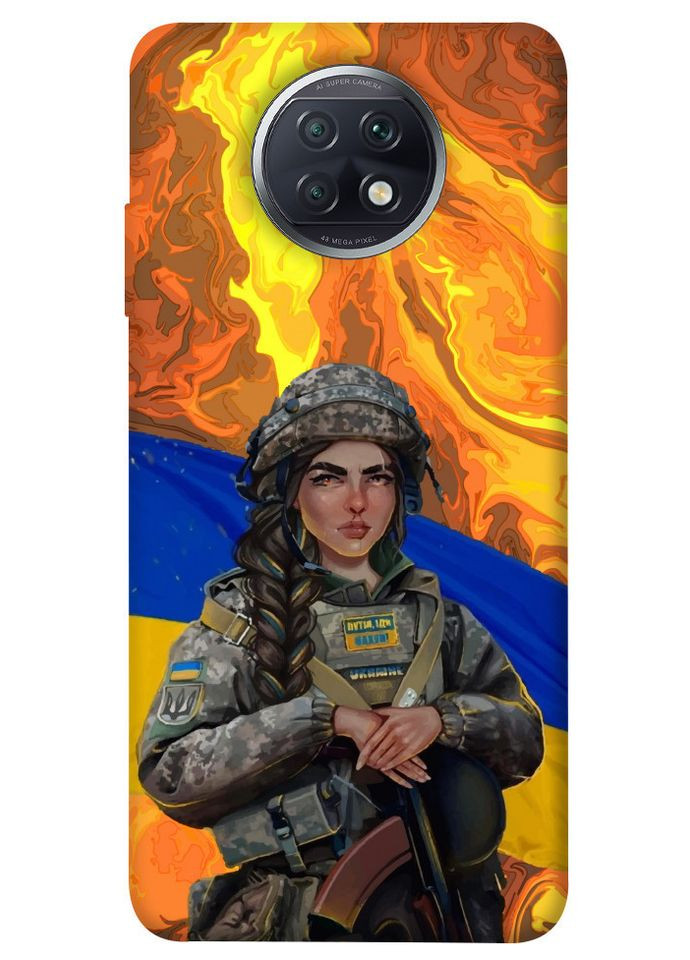 Чохол з принтом для Xiaomi Redmi Note 9 5G, Note 9T для Ксяомі, ксіомі редмі ноте 9, ноте 9т патріотичний No Brand (339678680)