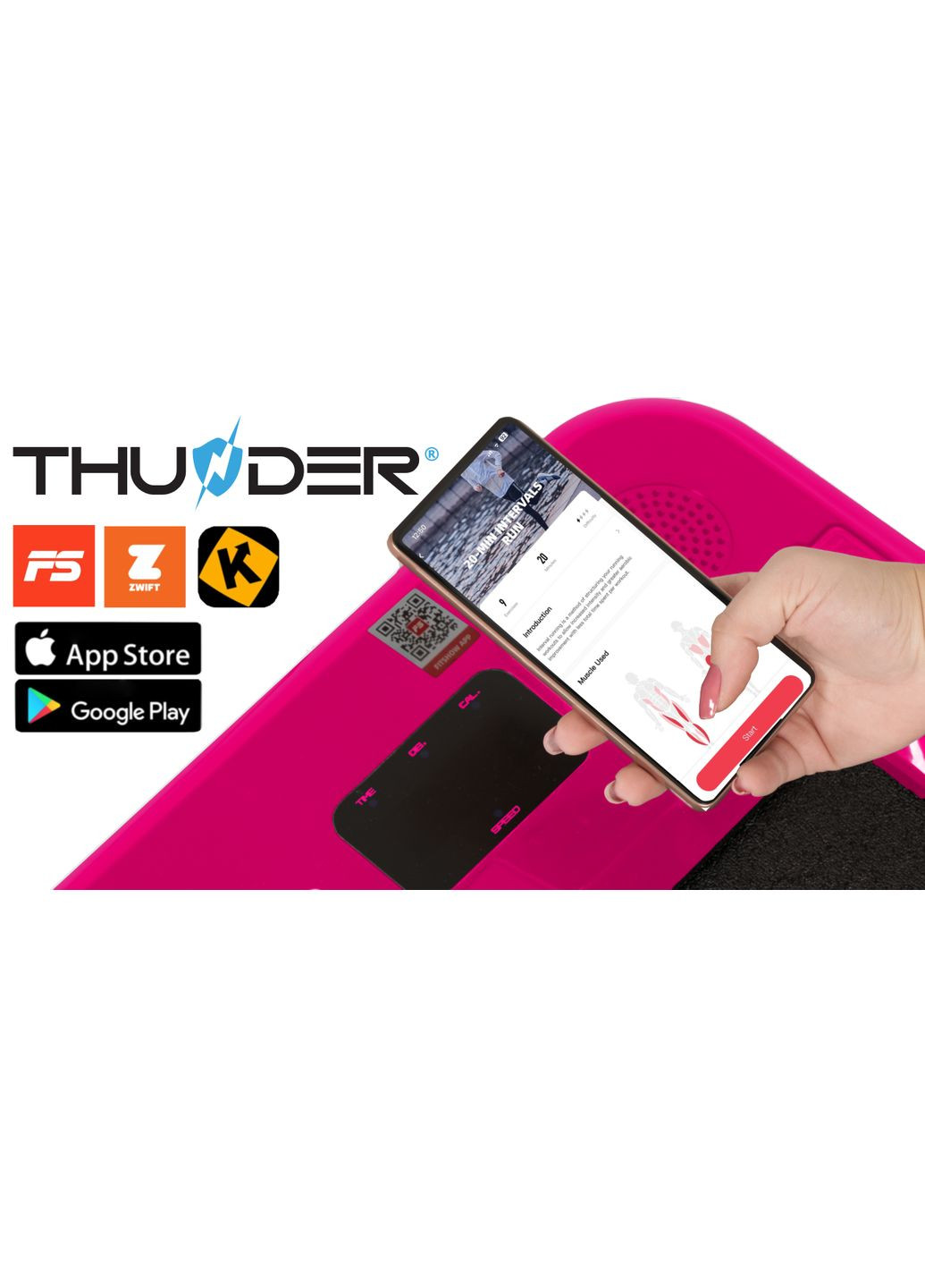 Тренажер Thunder race-pink (281326730)
