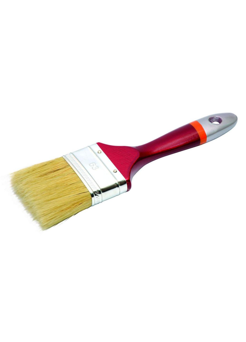 Кисть малярная плоская натуральная щетина для лакокрасочных работ 1" (12 шт.) Mastertool (356510498)