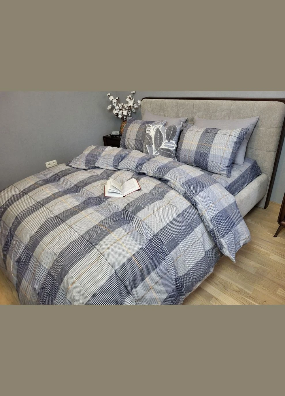 КПБ Комфорт-текстиль Фланель Картель 200x220 см 40x60 см ( КТ_pvu_6227_3_40x60 ) Комфорт-текстиль Фланель Картель (316085728)